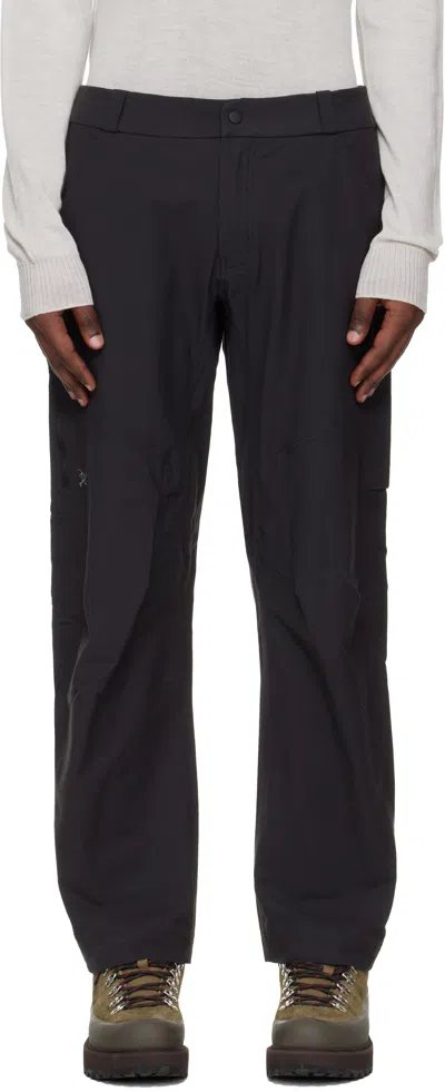 Arc'teryx Black Cronin Cotton Trousers