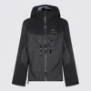 Arc'teryx Arcteryx Mens Black Alpha Brand-print Regular-fit Shell Jacket In Black