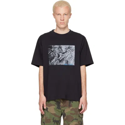 Arc'teryx Black Kragg Cotton Lithographica S/s T-shirt