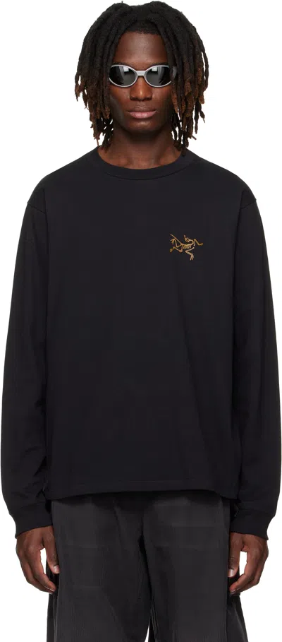 Arc'teryx Black Kragg Cotton Ls T-shirt
