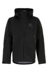 Arc'teryx Arcteryx Mens Black Alpha Brand-print Regular-fit Shell Jacket In Black