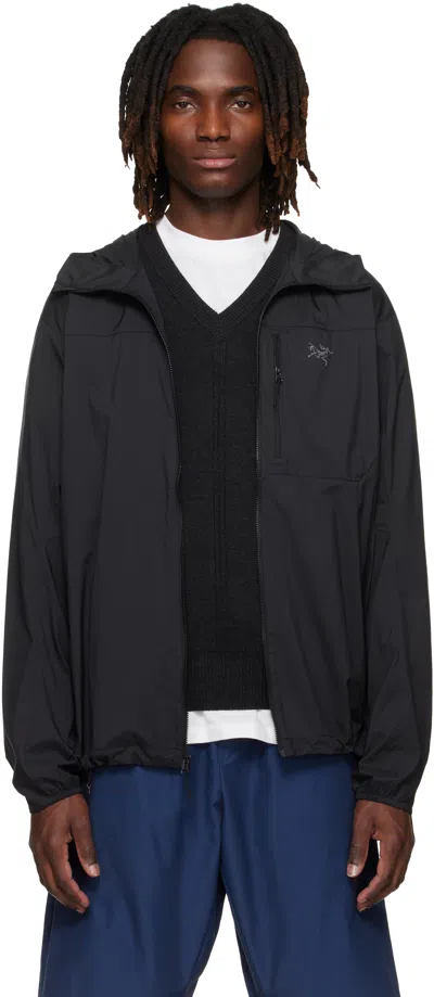 Arc'teryx Black Squamish Hoody Jacket