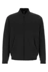 Arc'teryx Black Stretch Nylon Diode Bomber Jacket In Black