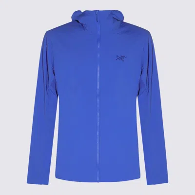 ARC'TERYX ARC'TERYX BLUE ATOM NYLON CASUAL JACKET