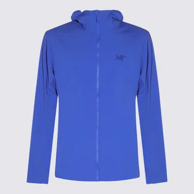 Arc'teryx Blue Atom Nylon Casual Jacket In Electra