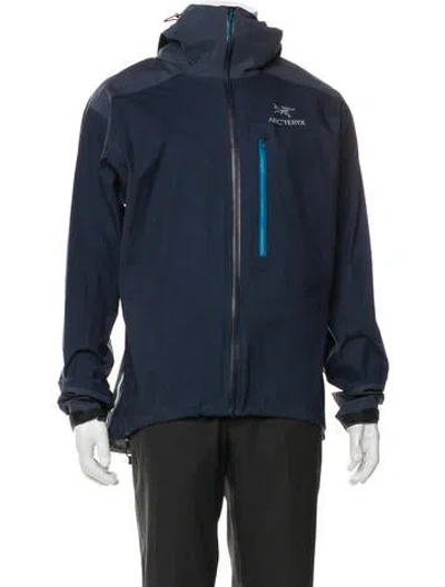 Pre-owned Arc'teryx Bomber Jacket In Blue