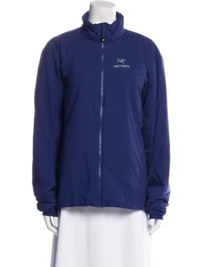 Pre-owned Arc'teryx Bomber Jacket In Blue