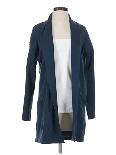Pre-owned Arc'teryx Cardigan Sweater In Blue