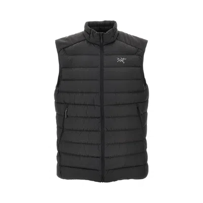 Arc'teryx 'cerium' Down Vest In Black