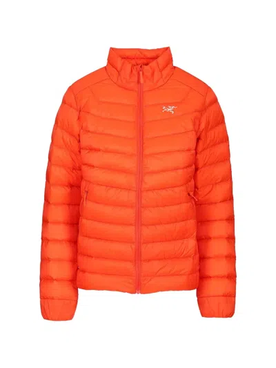 Arc'teryx Cerium Quilted Jacket In Orange