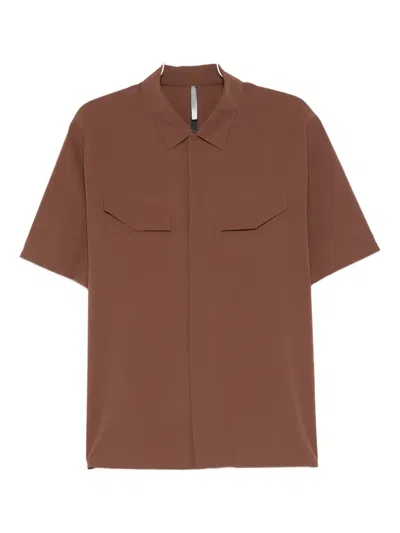 Arc'teryx Chest-pockets Shirt In Brown