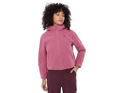 Arc'teryx Clarkia Ar Insulated Hoodie Women's Coat Light Renegade: Sm, Cotton/elastane/nylon In Pink