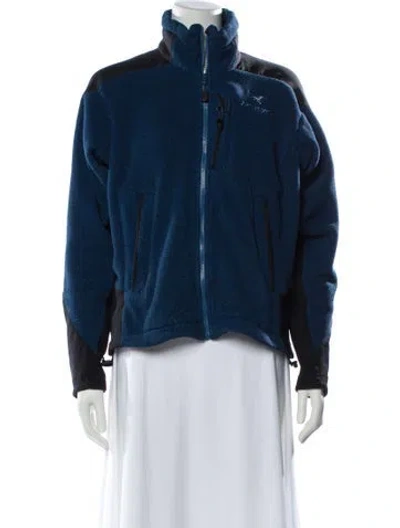 Pre-owned Arc'teryx Coat In Blue