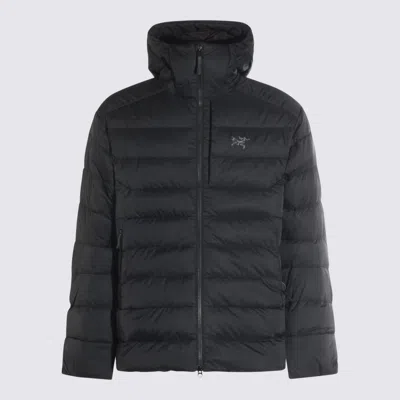 Arc'teryx Thorium Hooded Down Jacket In Black
