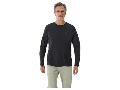 Arc'teryx Cormac Crew Long Sleeve Shirt In Black
