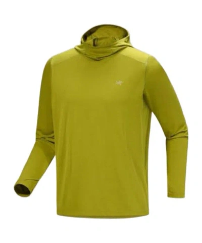 Arc'teryx Cormac Hoodie Lightweight Performance T-shirt In Green