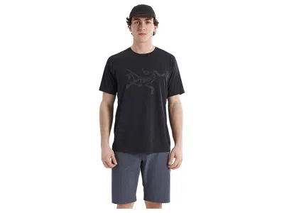 Arc'teryx Cormac Logo Short Sleeve Men's T Shirt Black: Md