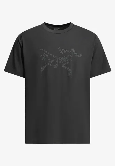 Arc'teryx Cormac Printed T-shirt In Black