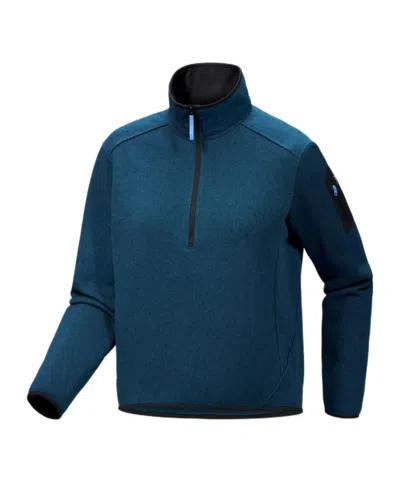 Arc'teryx Covert 1/2 Zip Neck Women's In Blue