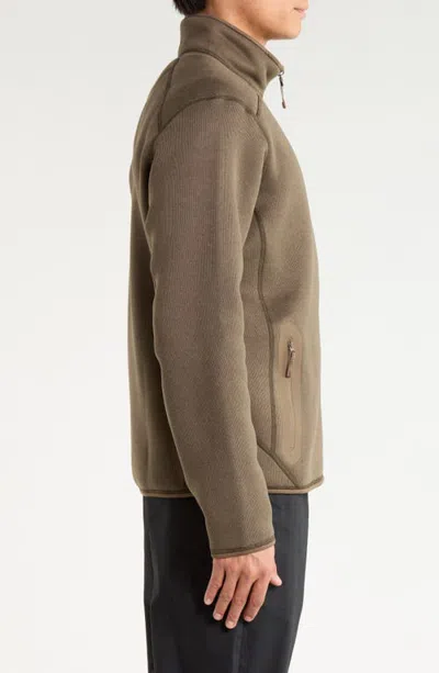 Arc'teryx Covert Full Zip Fleece Cardigan In Green