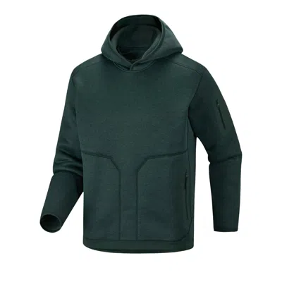 Pre-owned Arc'teryx Covert Pullover Hoodie 'dark Jade Heather' | Green | Men's Size M