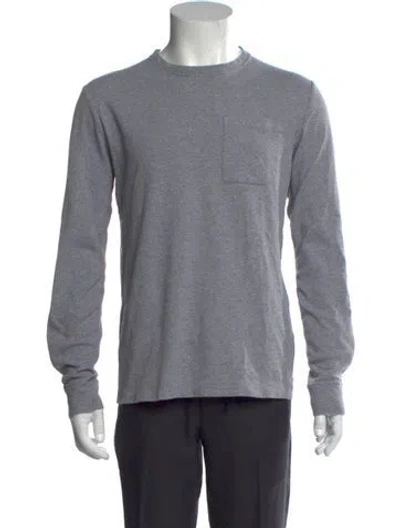 Pre-owned Arc'teryx Crew Neck Long Sleeve Henley In Gray