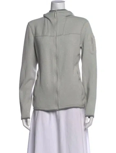Pre-owned Arc'teryx Crew Neck Long Sleeve Hoodie In Grey