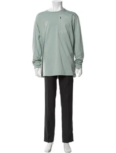 Pre-owned Arc'teryx Crew Neck Long Sleeve Pullover In Green
