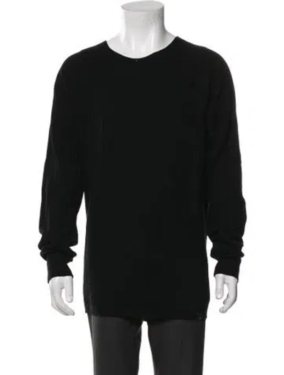 Pre-owned Arc'teryx Crew Neck Long Sleeve Sweatshirt In Black