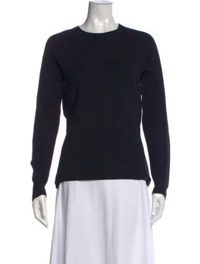 Pre-owned Arc'teryx Crew Neck Long Sleeve Top In Black