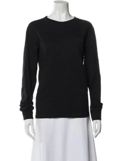 Pre-owned Arc'teryx Crew Neck Long Sleeve Top In Blue