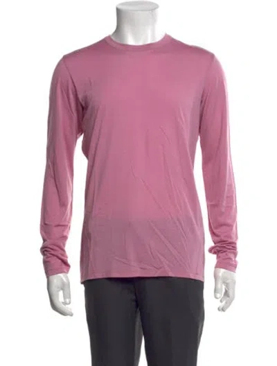 Pre-owned Arc'teryx Crew Neck Long Sleeve T-shirt W/ Tags In Pink