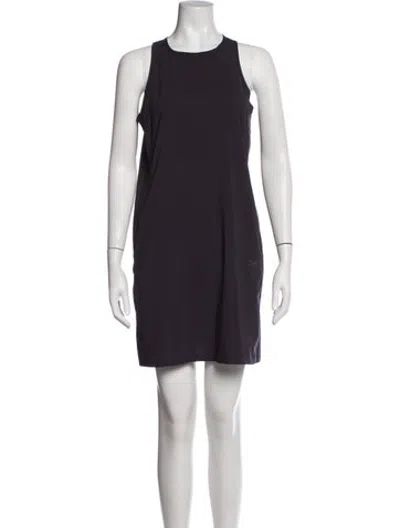 Pre-owned Arc'teryx Crew Neck Mini Dress In Purple