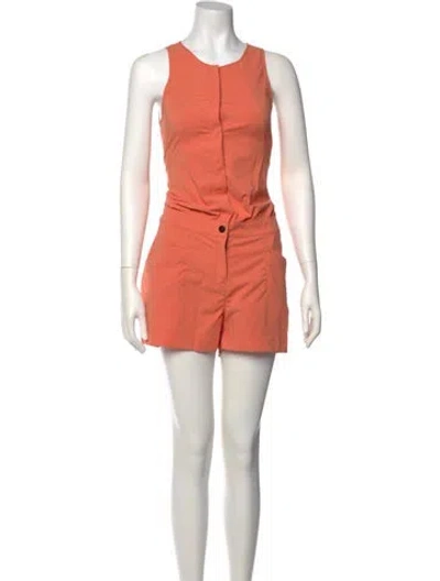 Pre-owned Arc'teryx Crew Neck Romper In Orange