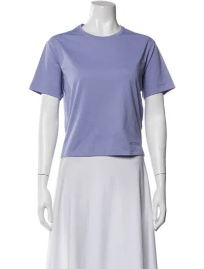 Pre-owned Arc'teryx Crew Neck Short Sleeve Top In Blue