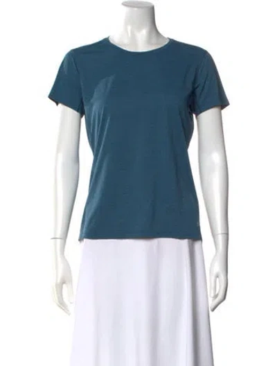 Pre-owned Arc'teryx Crew Neck Short Sleeve T-shirt In Blue