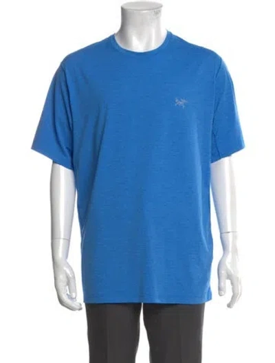 Pre-owned Arc'teryx Crew Neck Short Sleeve T-shirt In Blue