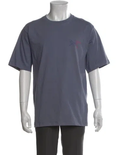 Pre-owned Arc'teryx Crew Neck Short Sleeve T-shirt In Blue