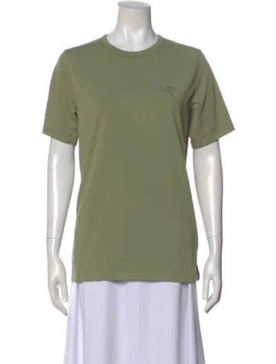 Pre-owned Arc'teryx Crew Neck Short Sleeve T-shirt In Green