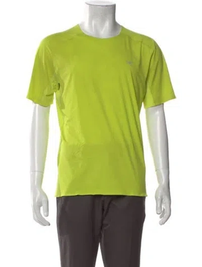 Pre-owned Arc'teryx Crew Neck Short Sleeve T-shirt In Green