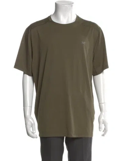 Pre-owned Arc'teryx Crew Neck Short Sleeve T-shirt In Green