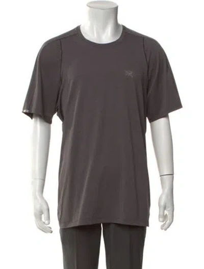 Pre-owned Arc'teryx Crew Neck Short Sleeve T-shirt In Grey
