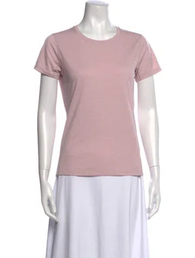 Pre-owned Arc'teryx Crew Neck Short Sleeve T-shirt In Pink