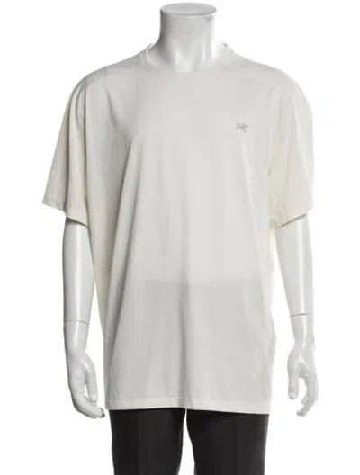 Pre-owned Arc'teryx Crew Neck Short Sleeve T-shirt In White