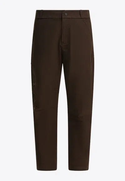 Arc'teryx Cronin Straight-leg Pants In Brown