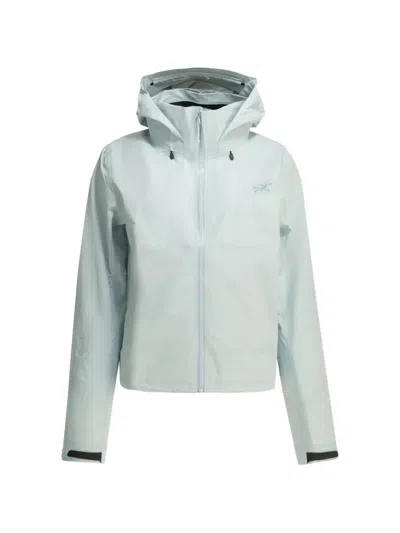 Arc'teryx Cropped Hooded Jacket In Green