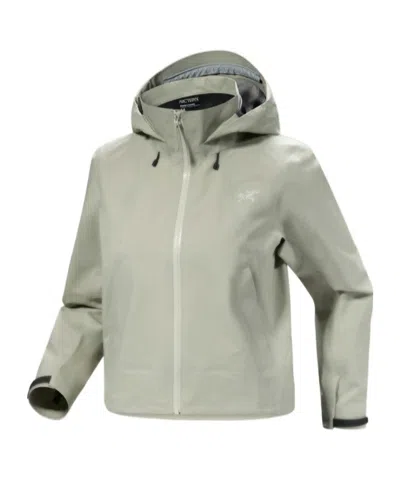 Arc'teryx Cropped Hooded Jacket In Green