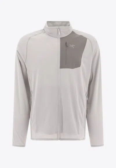 Arc'teryx Delta Zip-up Jacket In Gray