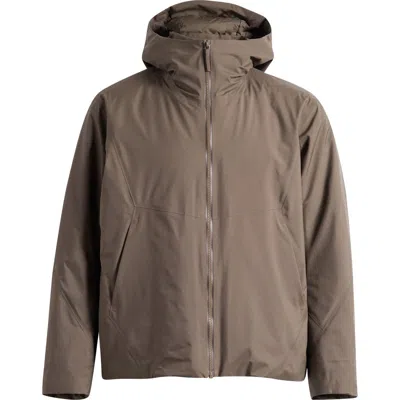 Arc'teryx Diode Insulated Hooded Jacket In Gray