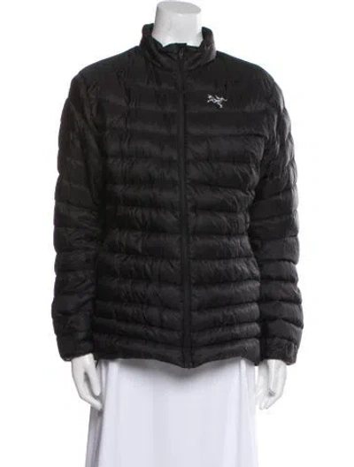 Pre-owned Arc'teryx Down Coat In Black